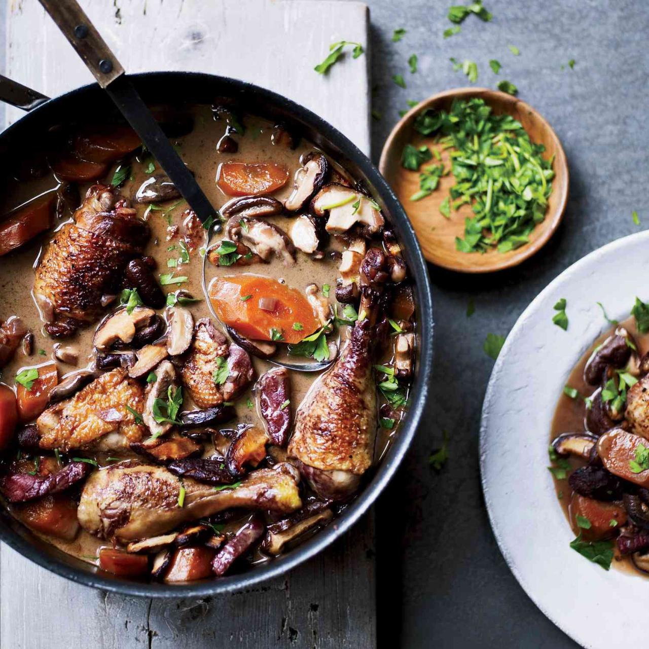 Coq au Vin Recipe - Marjorie Taylor