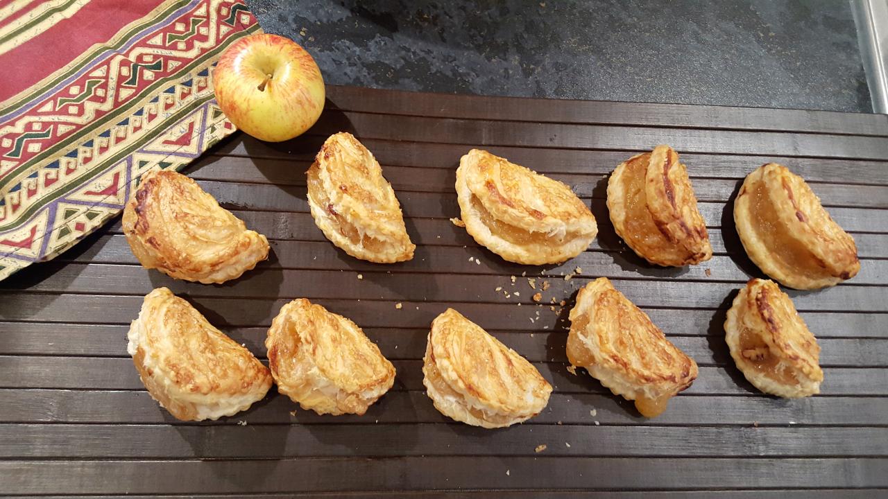 Chausson aux Pommes” – Apple Turnover – Brinda Bungaroo
