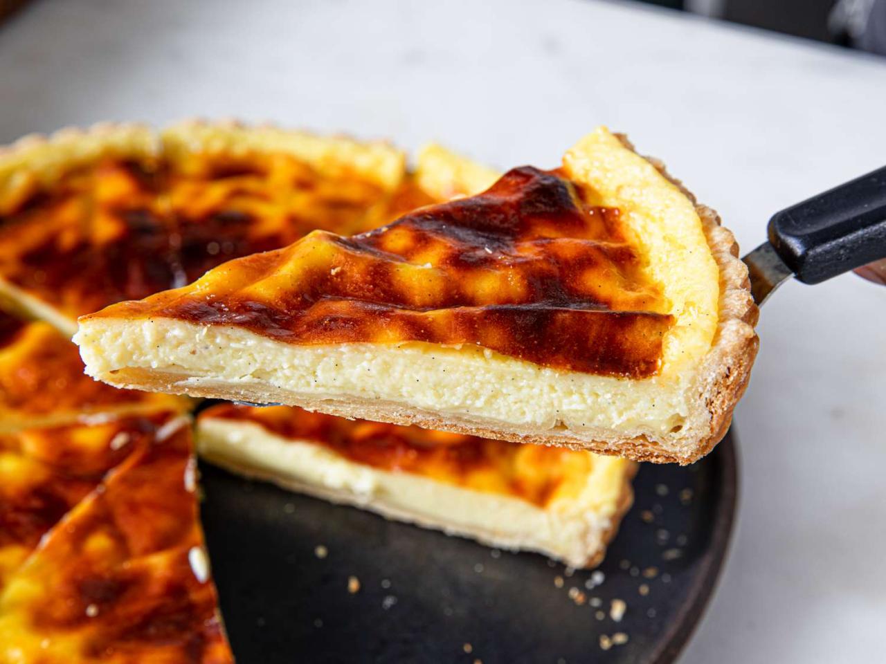 Flan Pâtissier (French Custard Tart) Recipe