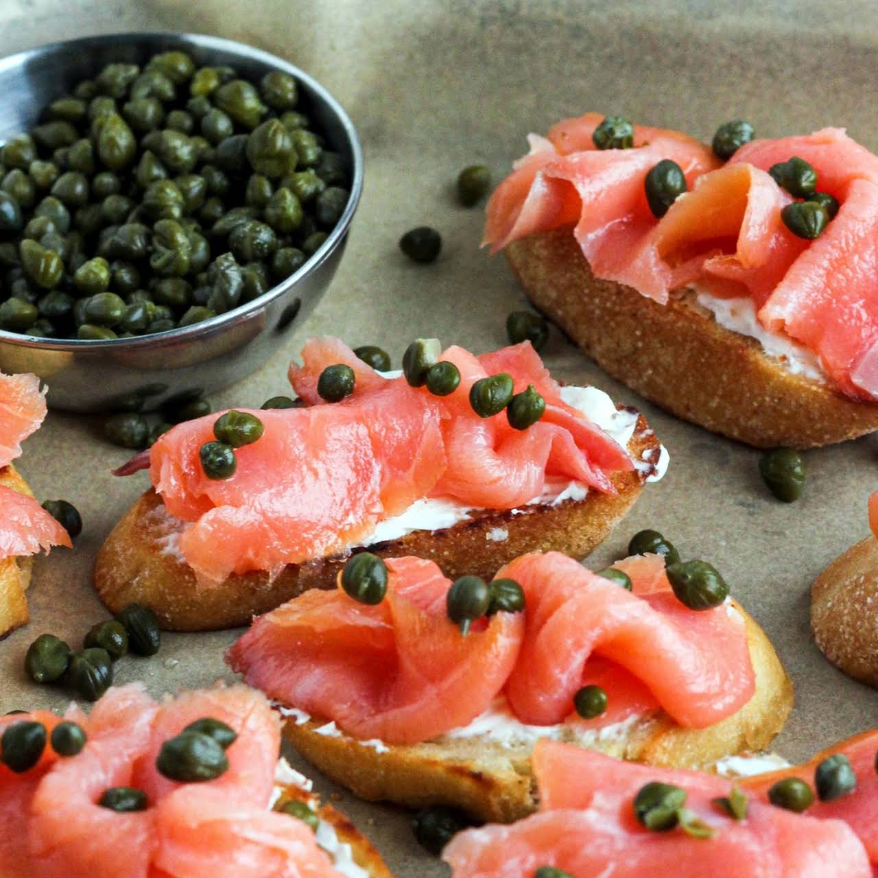10 Best Smoked Salmon Appetizer Cream Cheese Caper Recipes | Yummly