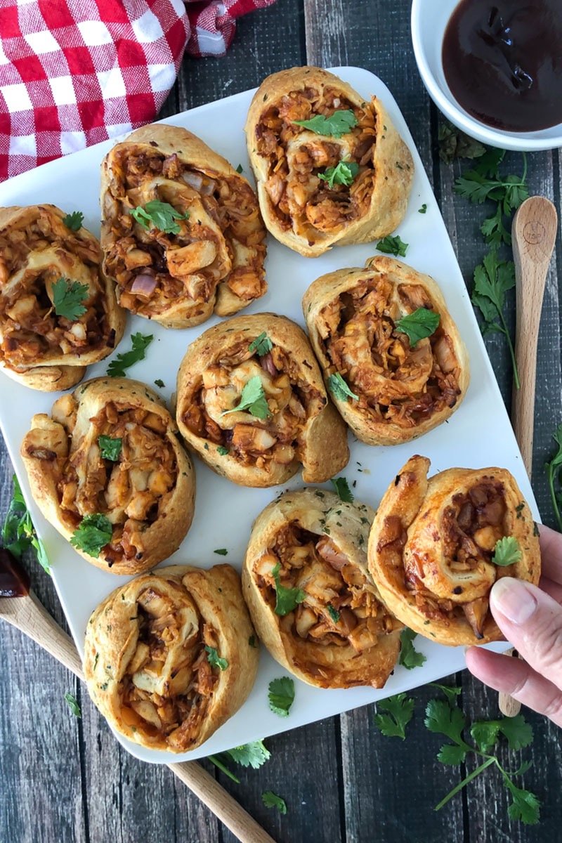 BBQ Chicken Pinwheels – Mother Thyme