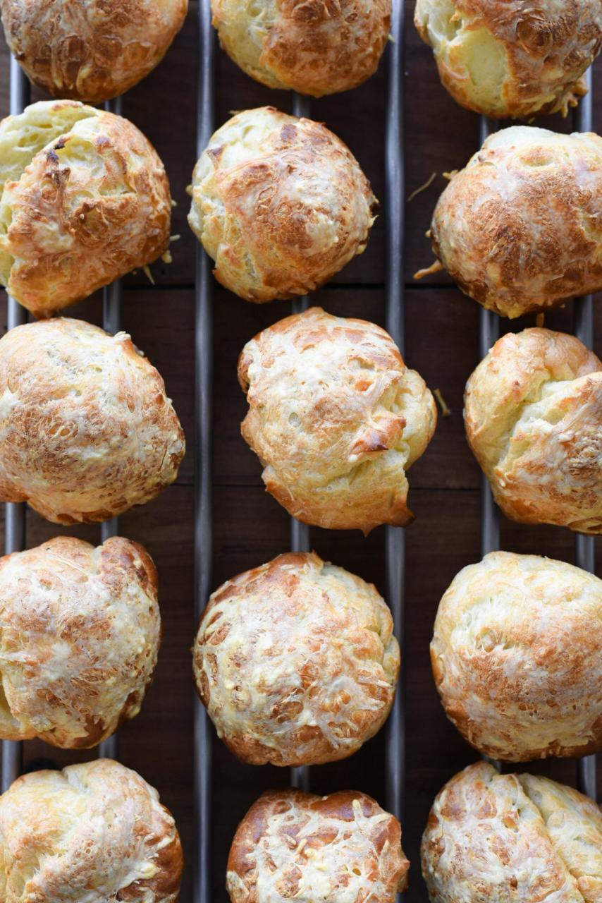 French Cheese Puffs (Gougères) - Pardon Your French