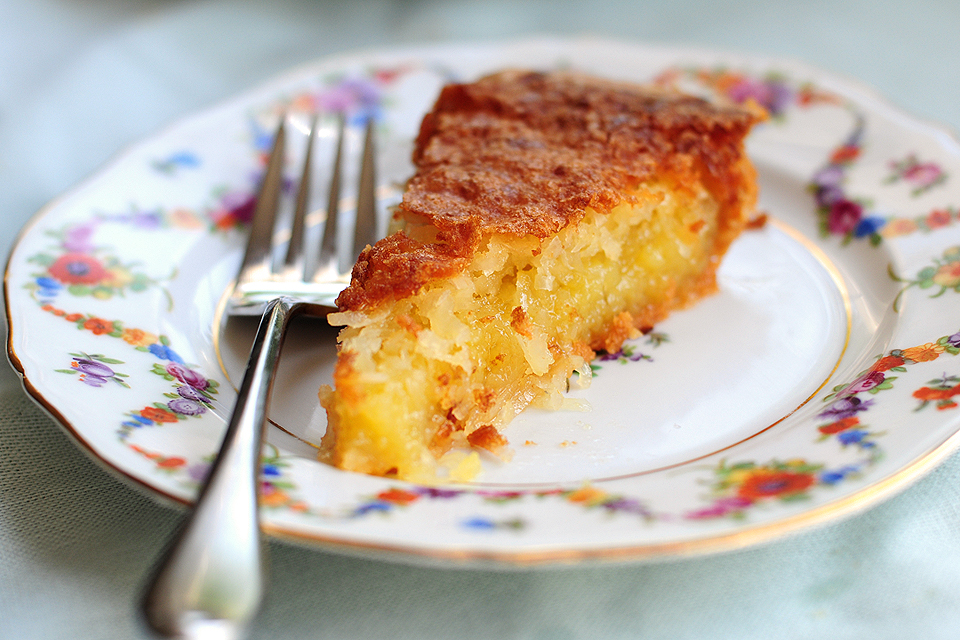 French Coconut Pie | Tasty Kitchen Blog