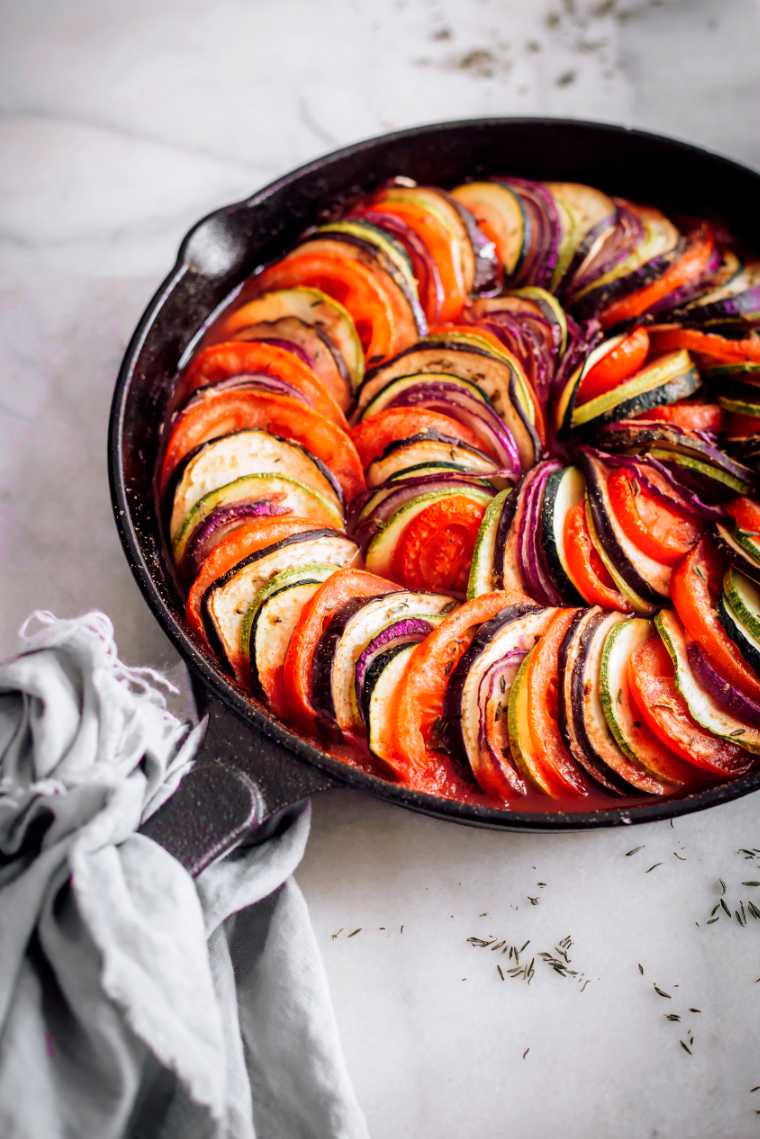 Easy Vegan Tian (Baked Ratatouille) – Nutriciously