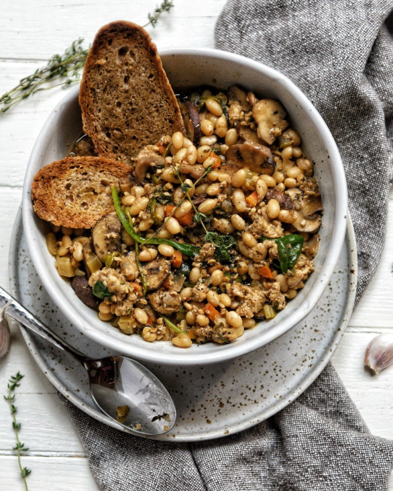 Vegan White Bean Cassoulet - Best of Vegan