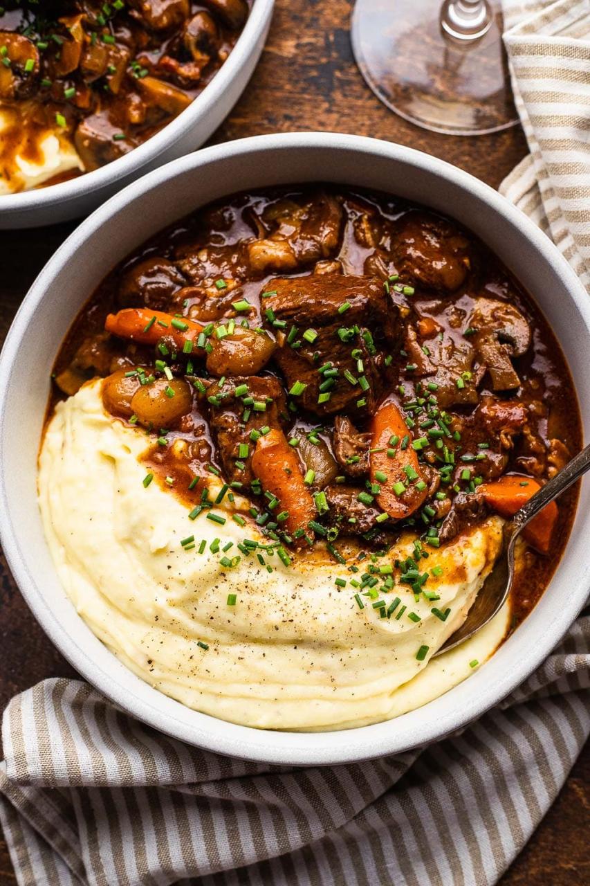 Classic Beef Bourguignon | So Much Food