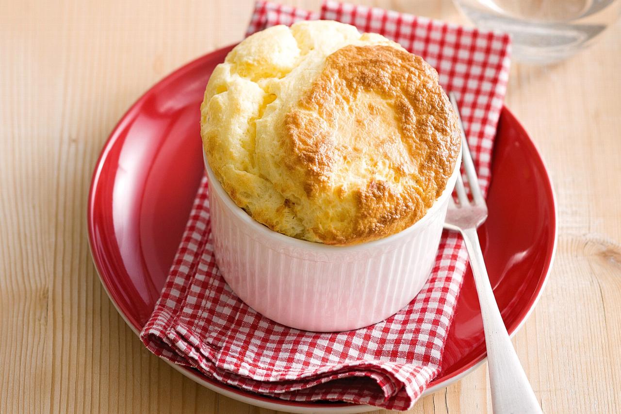 Cheese souffles