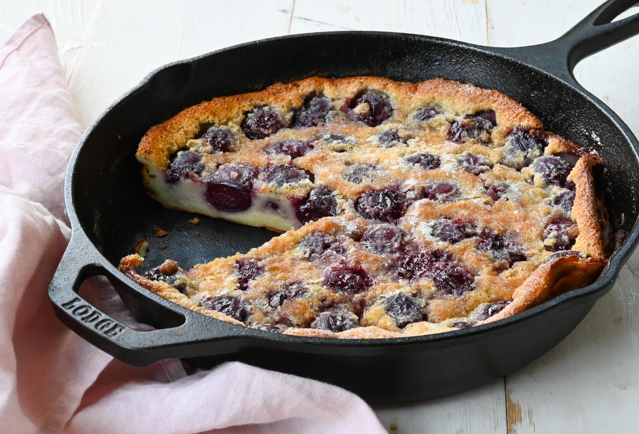 Cherry Clafoutis - Once Upon a Chef
