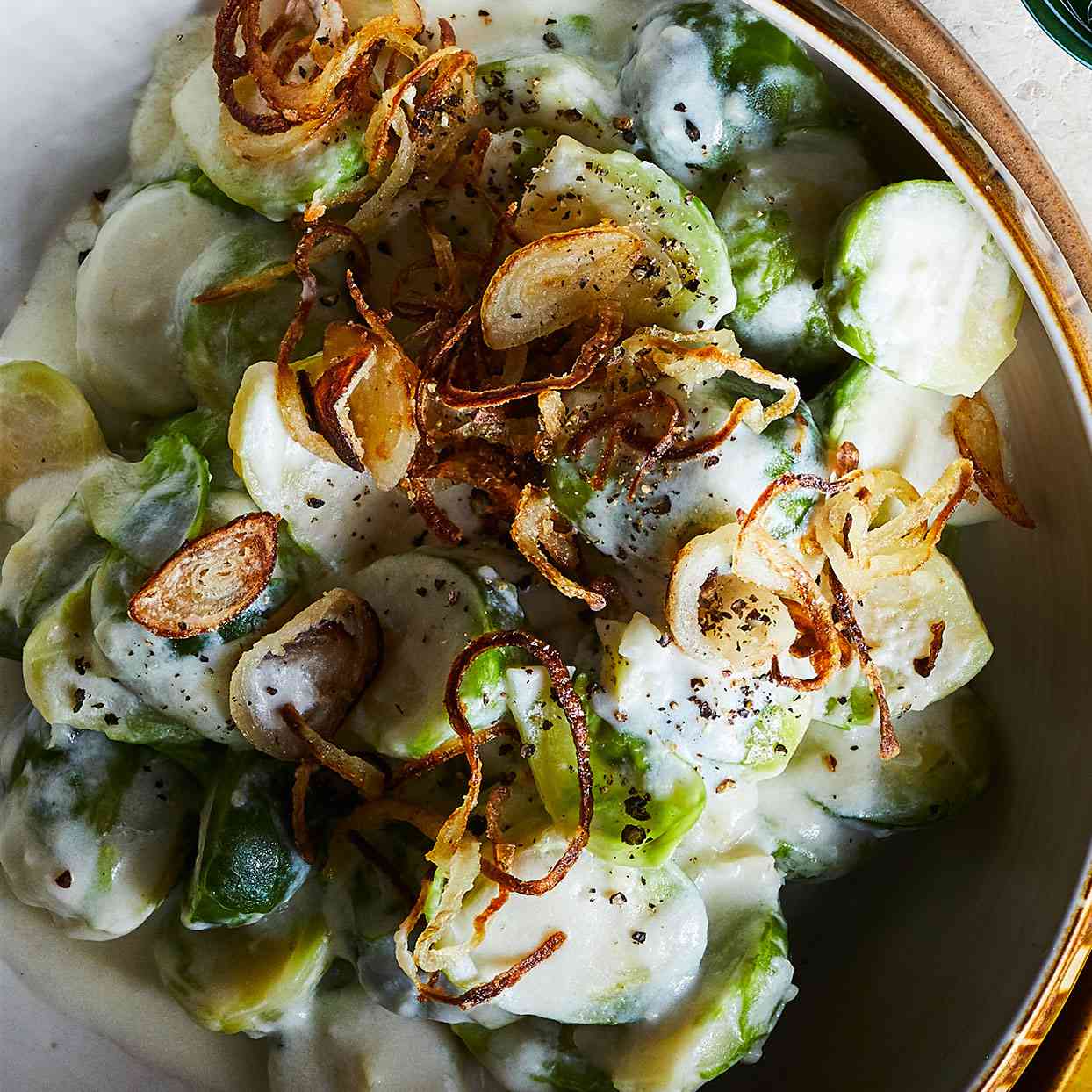 Creamed Brussels Sprouts