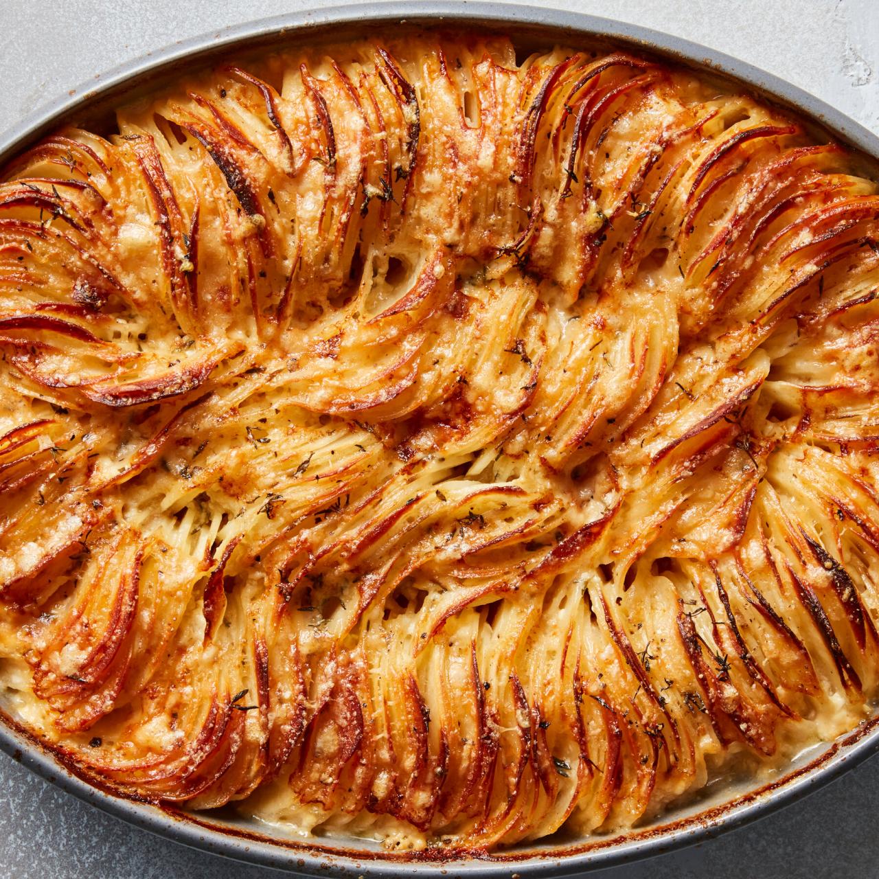 Cheesy Hasselback Potato Gratin Recipe - NYT Cooking