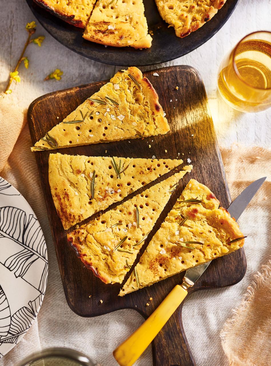 Gluten-Free Anise Socca (Chickpea Flour Flatbread) | RICARDO