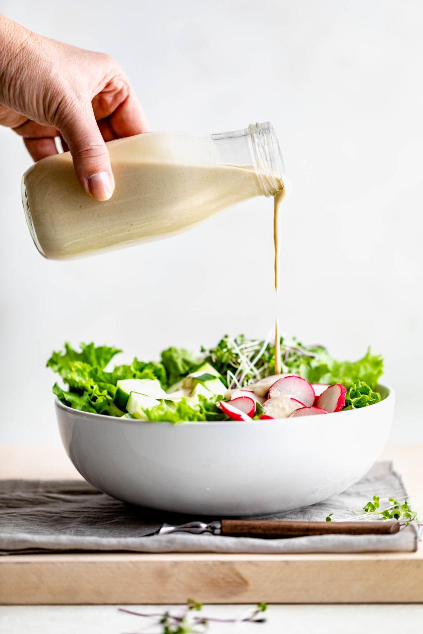 Easy Lemon Tahini Salad Dressing - Healthy Seasonal Recipes